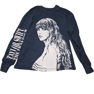 Taylor Swift "The Eras Tour" Navy Long Sleeve Tee